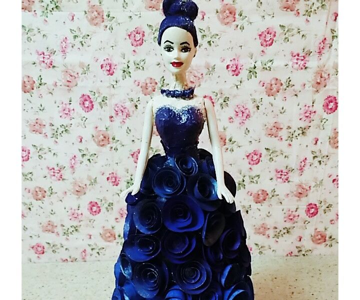 DIY Hand Crafted 3D Doll in Indigo(moulded). : 7 Steps (with 