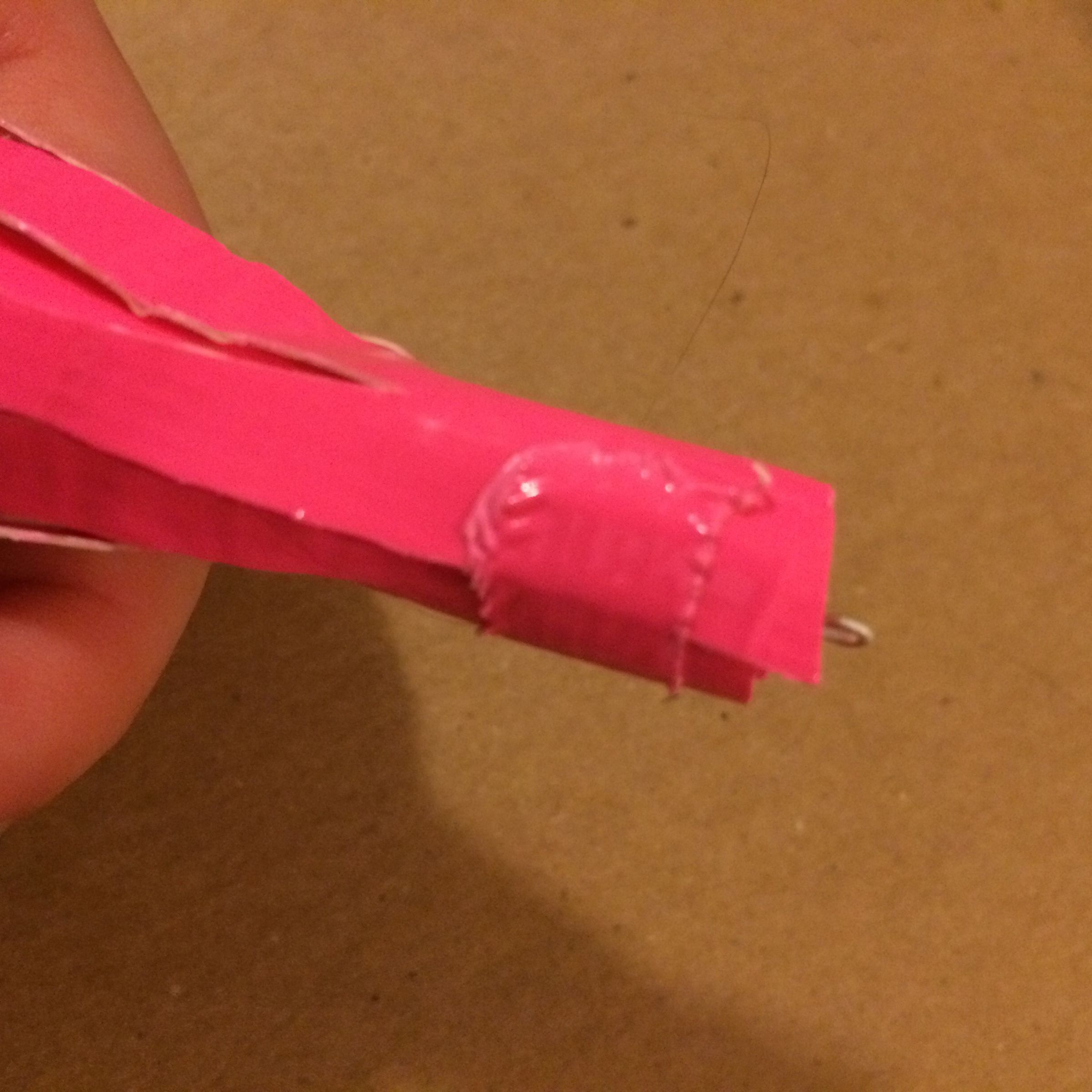 Duct Tape Flamingo Jewelry Set 11 Steps Instructables