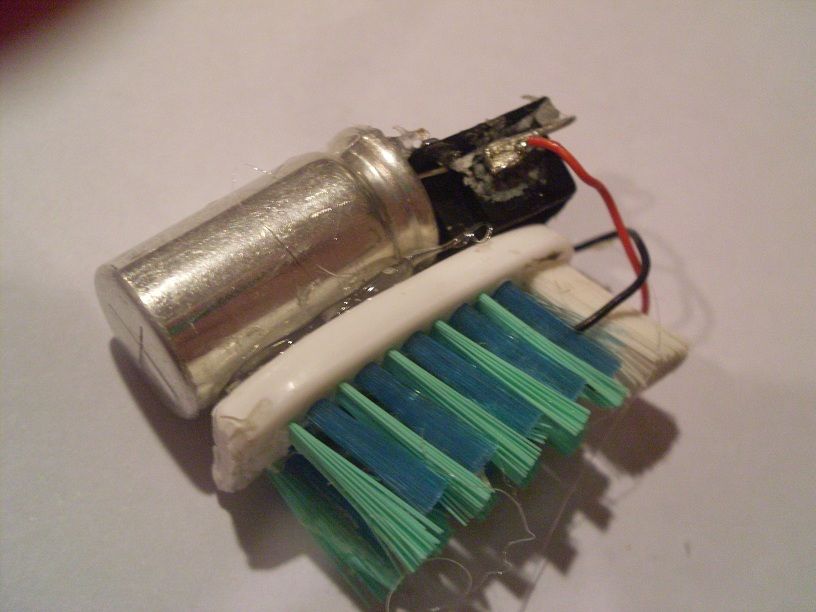 DIY Tooth Brush Robot