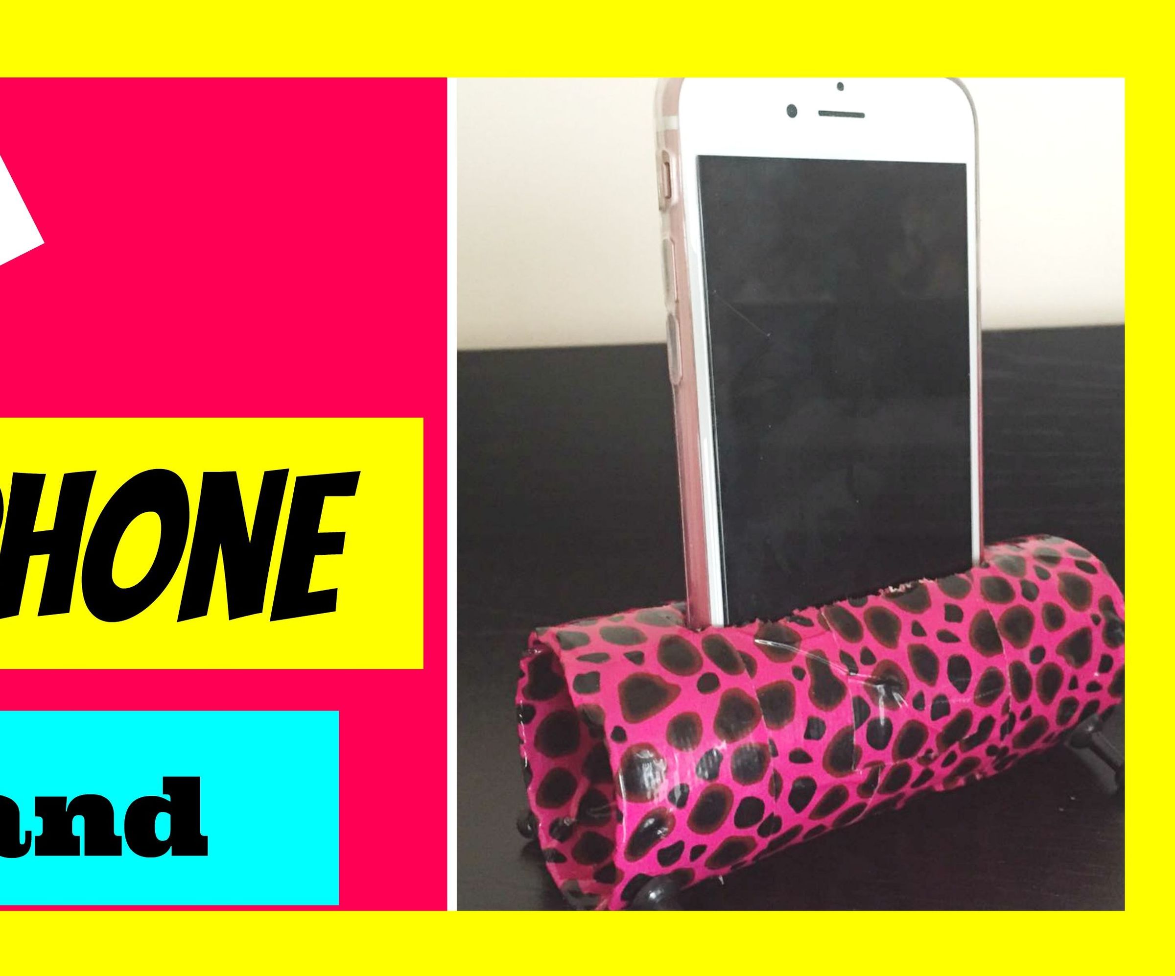 DIY Cell Phone Stand | Room Decor Idea