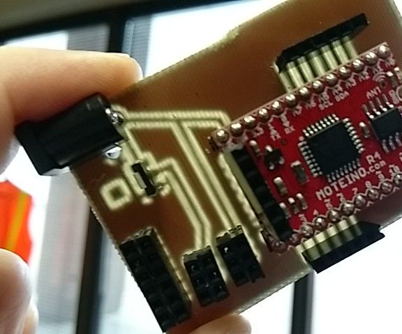 Intro - Creating a PCB board for the Moteino (design, etching, and soldering)