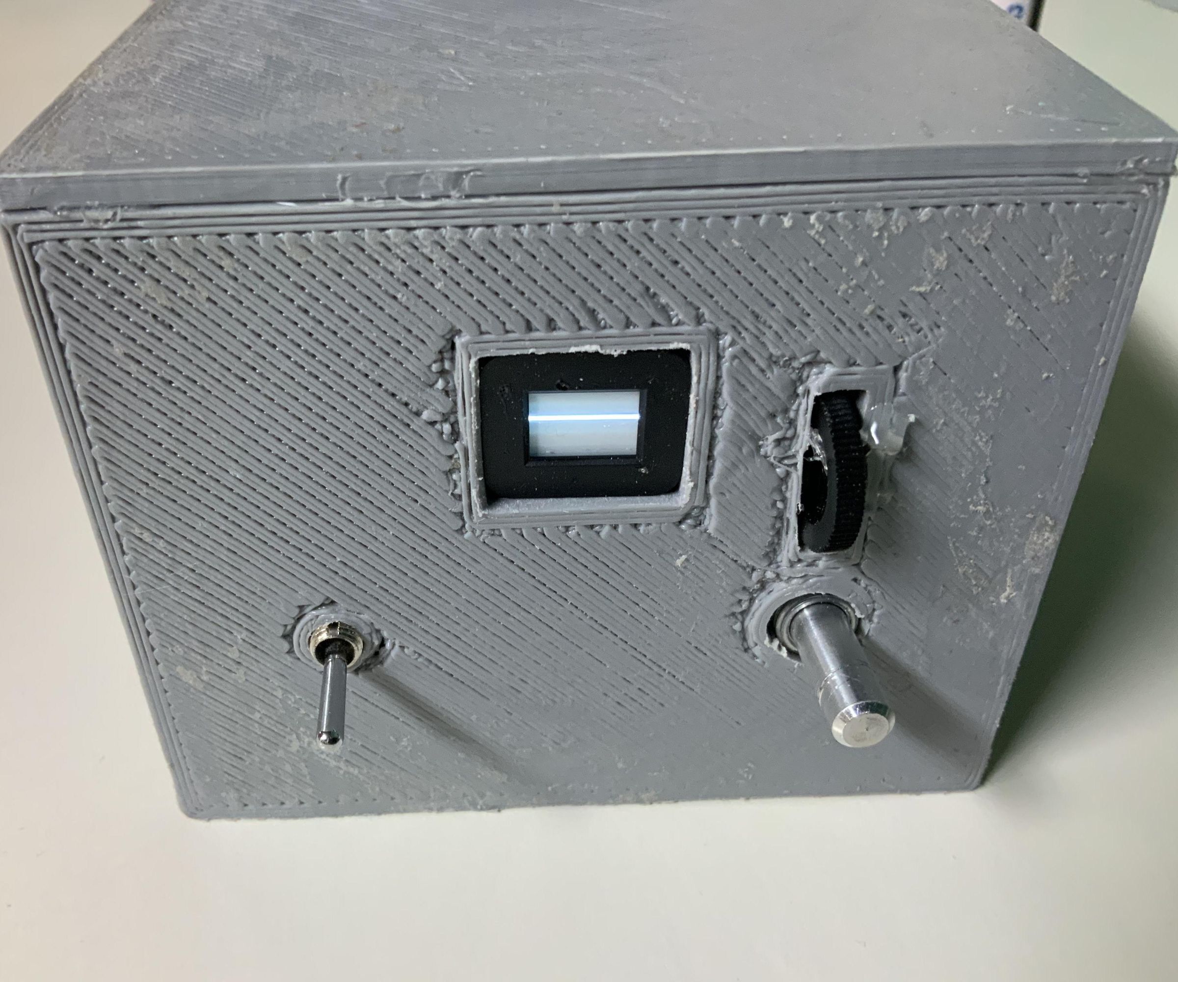 Mini Battery Powered CRT Oscilloscope