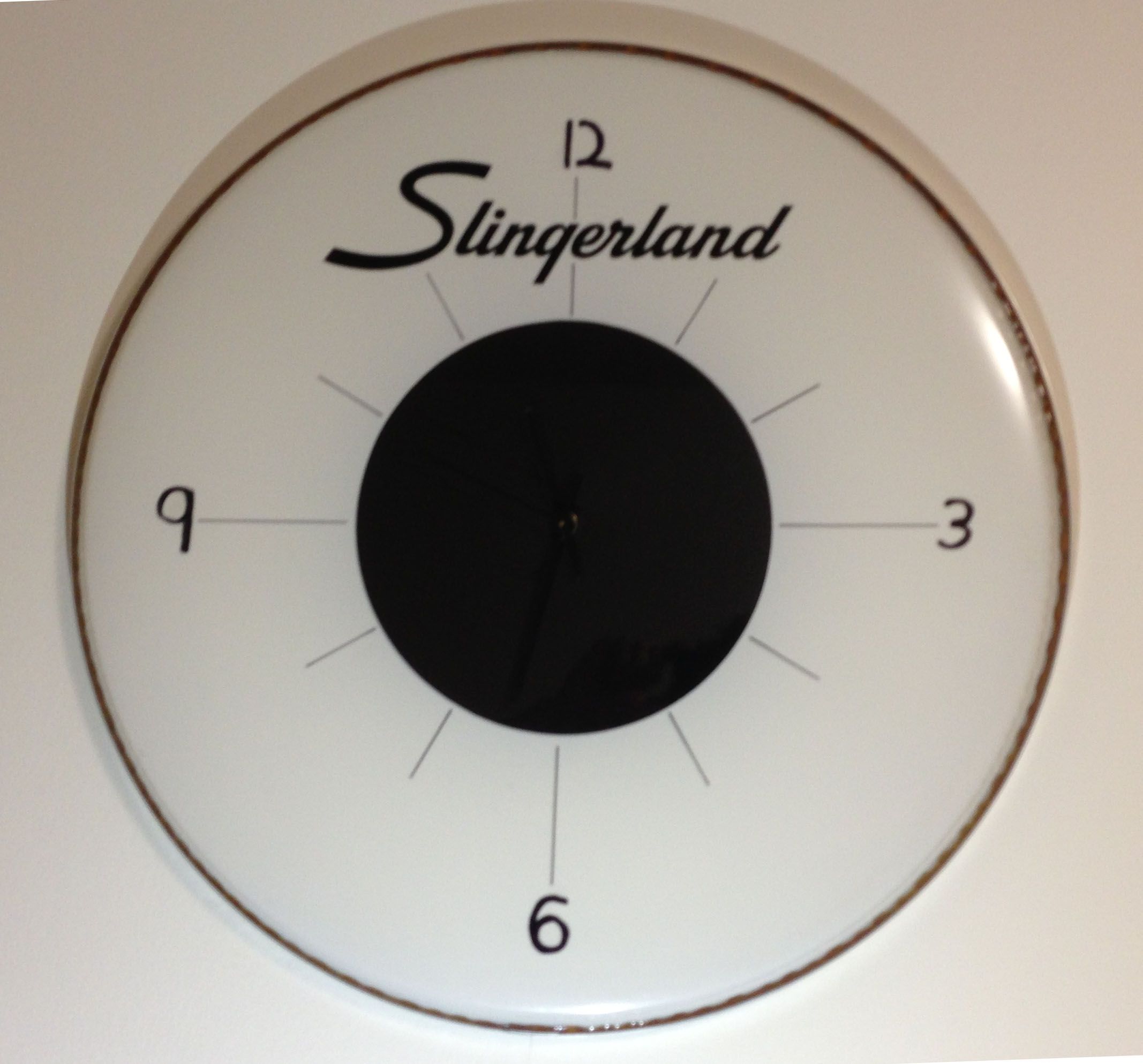 Drum Head Wall Clock