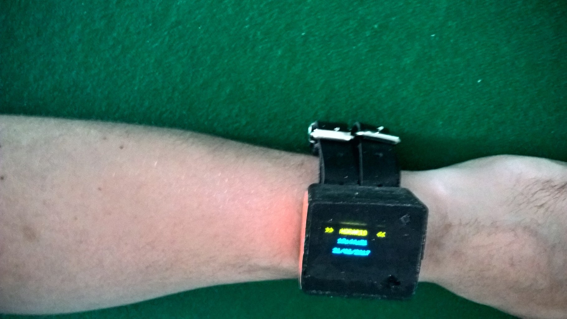 Arduino Pedometer Watch, With Temperature, Altitude and Compass! : 6 ...
