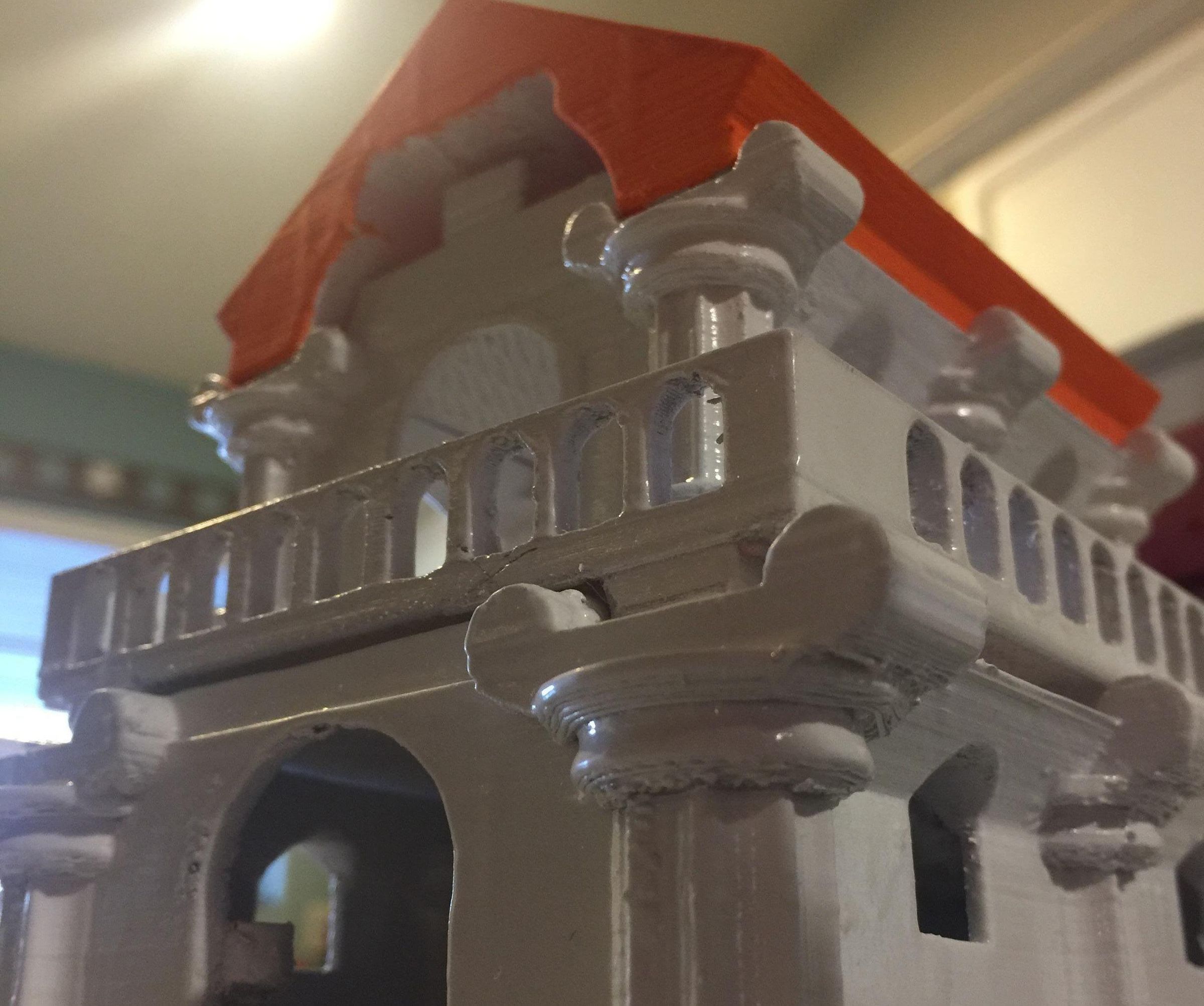 3D Printed: Roman Public Library 