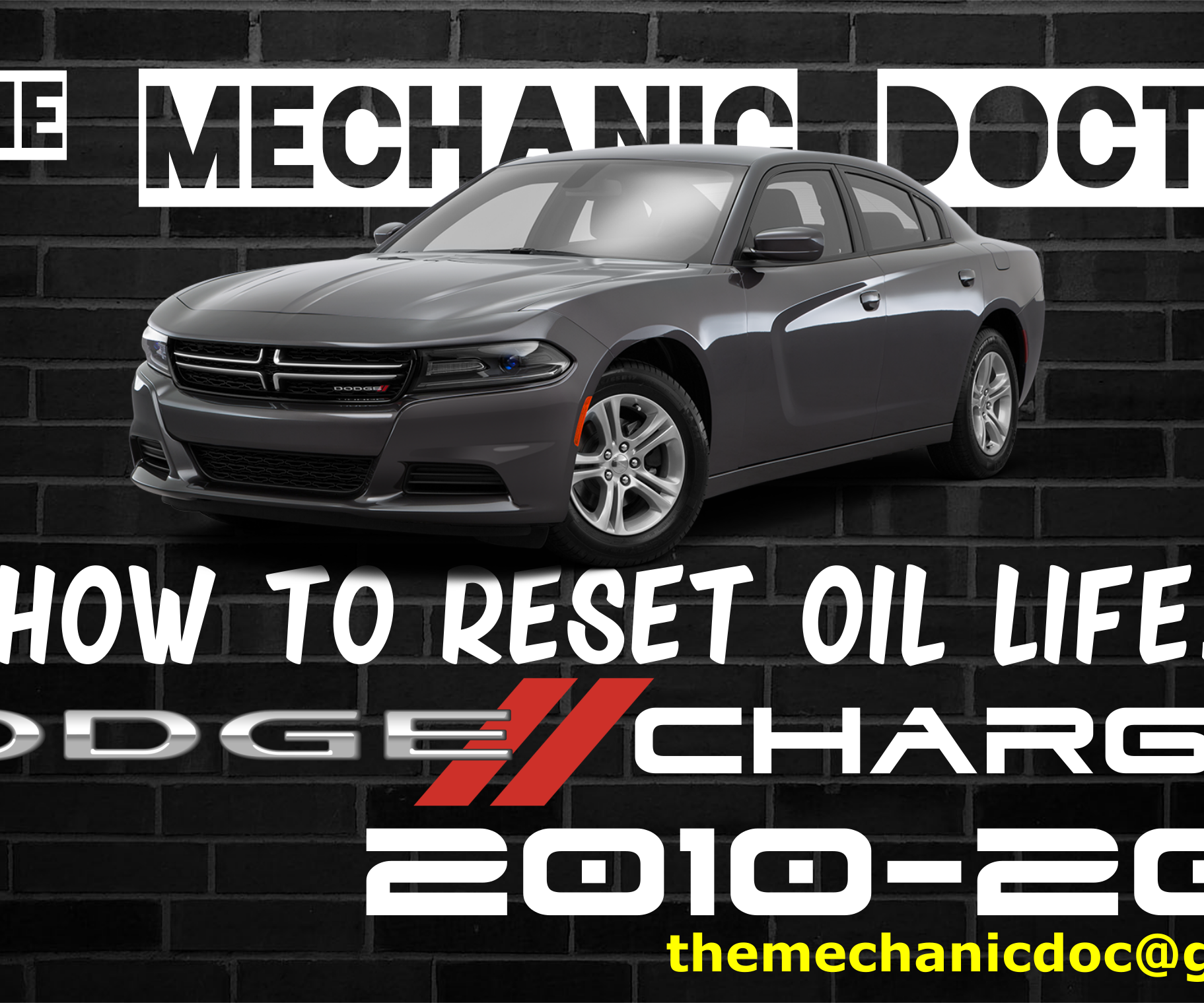 How to Reset Oil Life: Dodge Charger 2010-2015