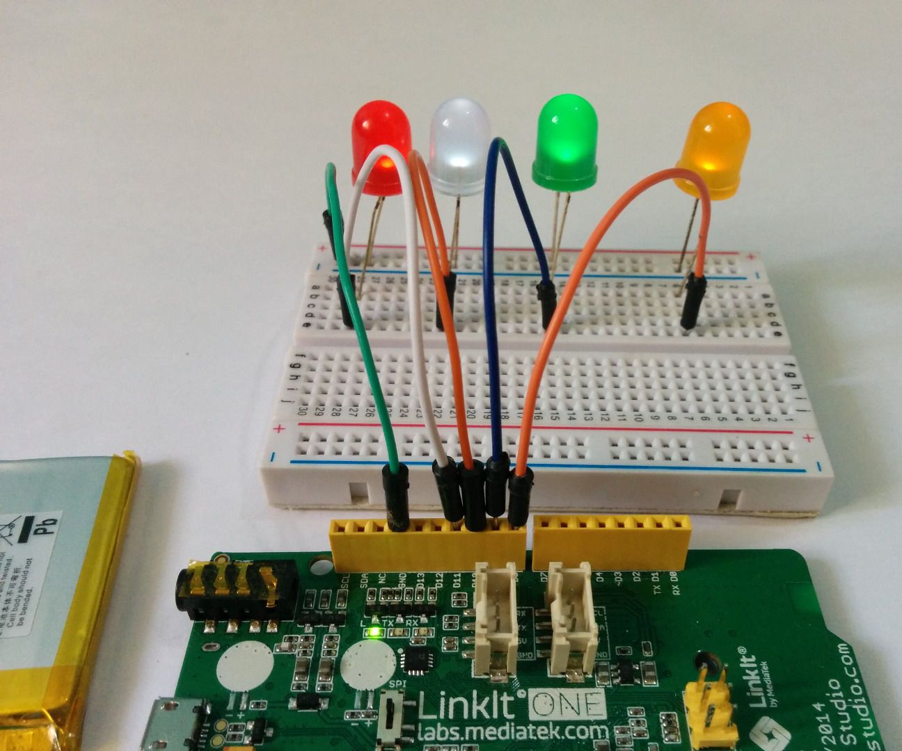 Getting Started With LinkIt One - LEDs