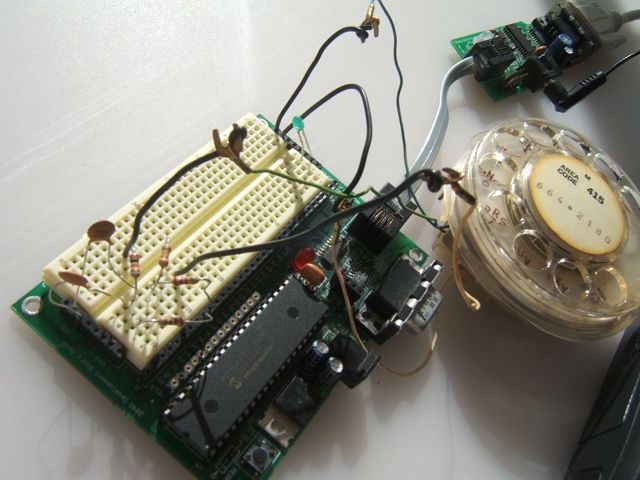 Rotary Dialer PIC Interface