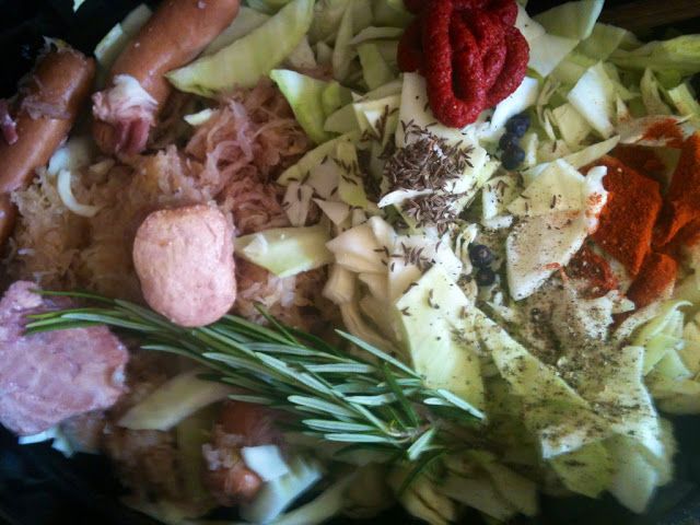 Beer and Wine Bigos (my Version of the Polish National Dish)