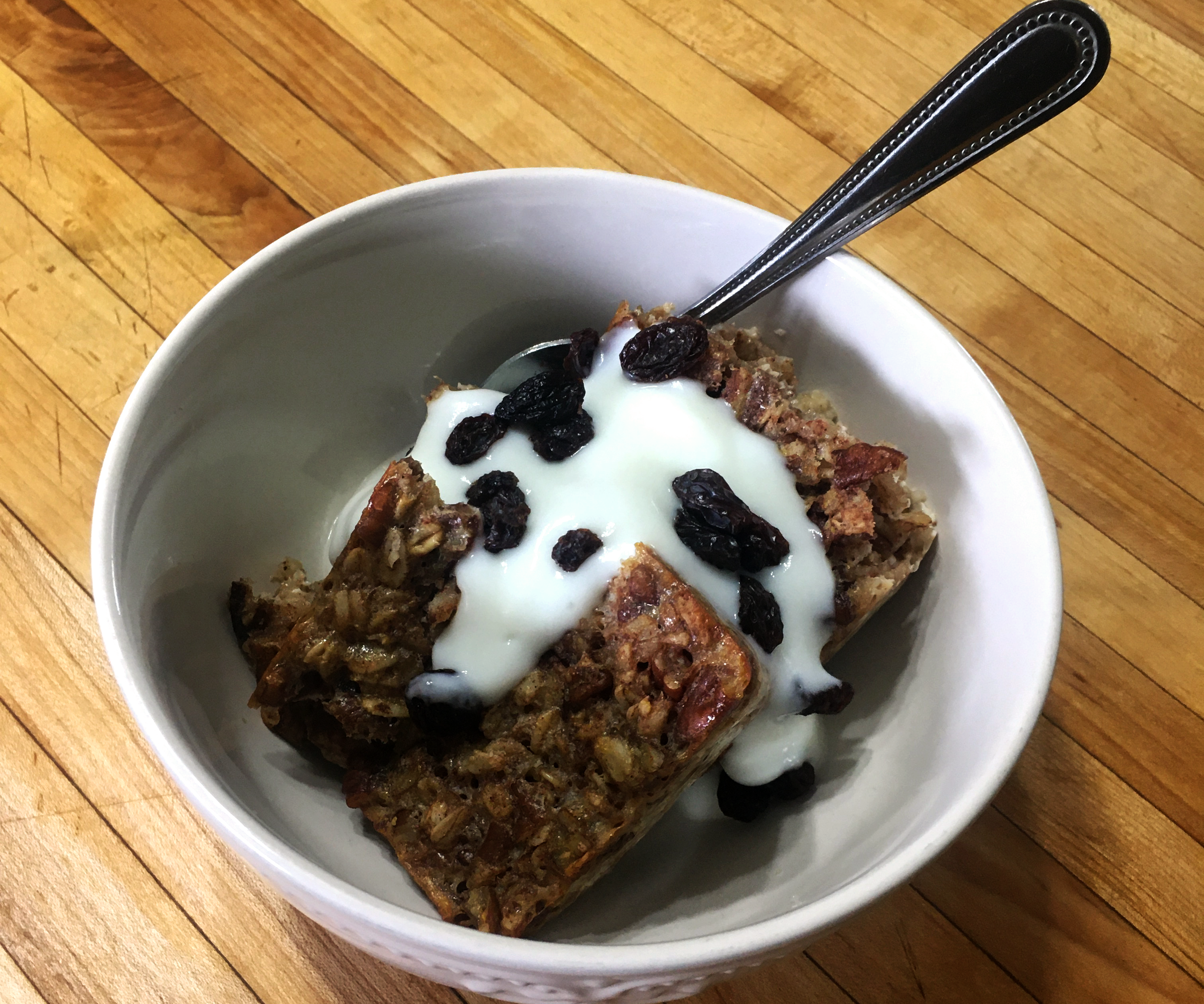 Small Batch, Butter-Free Baked Oatmeal