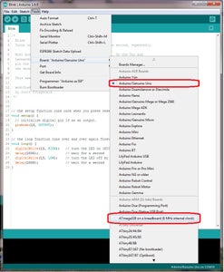 Programming the ATTiny85, ATTiny84 and ATMega328P : Arduino As ISP : 9 ...