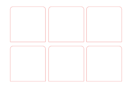 Laser Cut Calendar Shapes