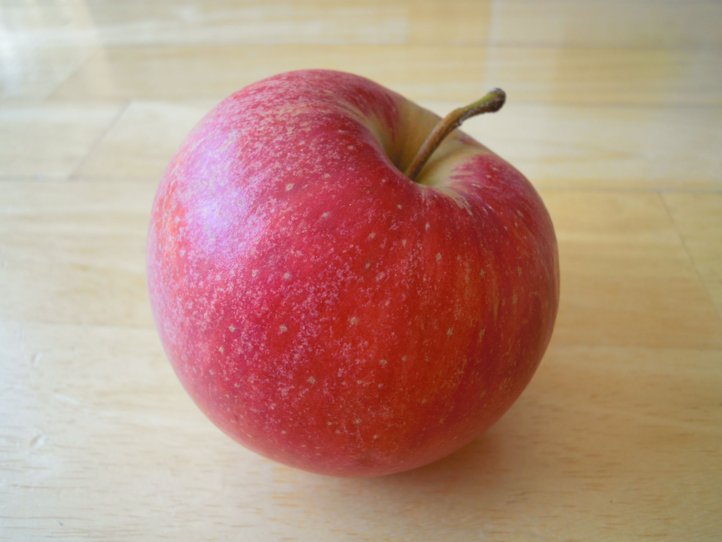 How to Break an Apple Into Four Slices