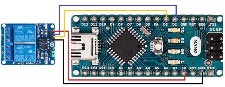 Connect Relay Module to Arduino