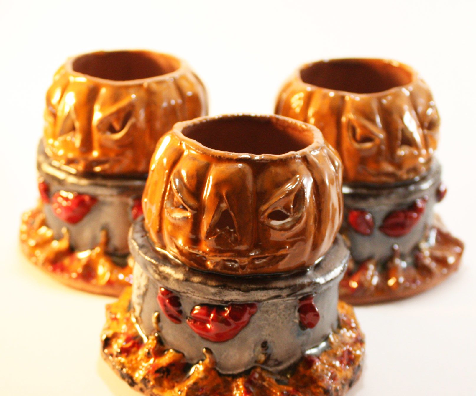 Learning to Make Plaster Molds 2- Candle Holder