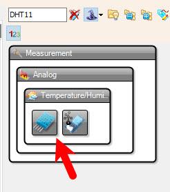 In Visuino Add Components