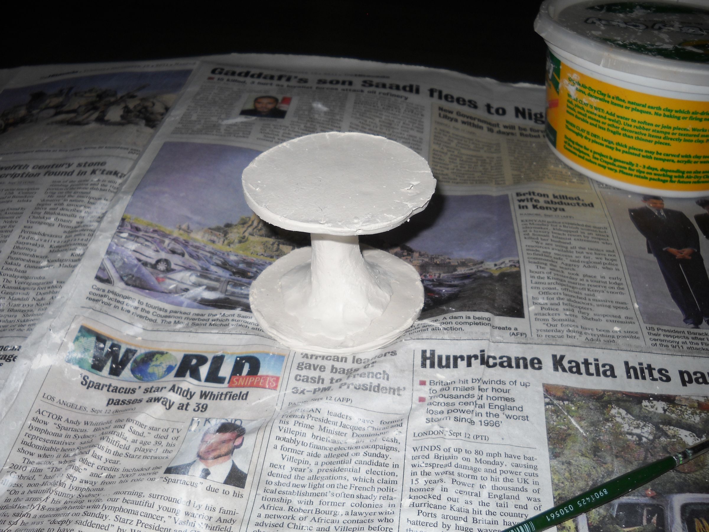 Easy Clay Candle Stand 4 Steps Instructables