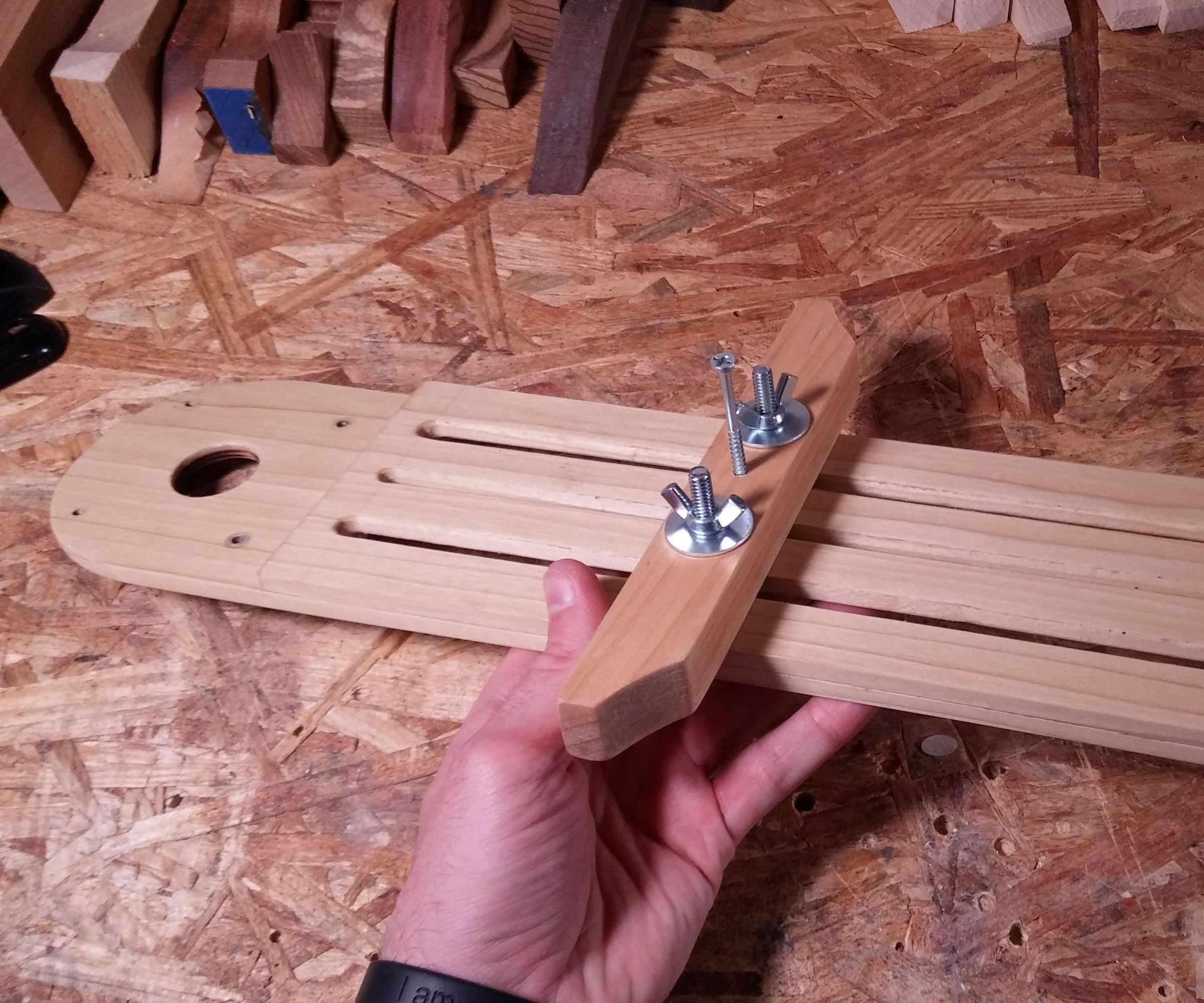 Router Circle Jig Edge Guide