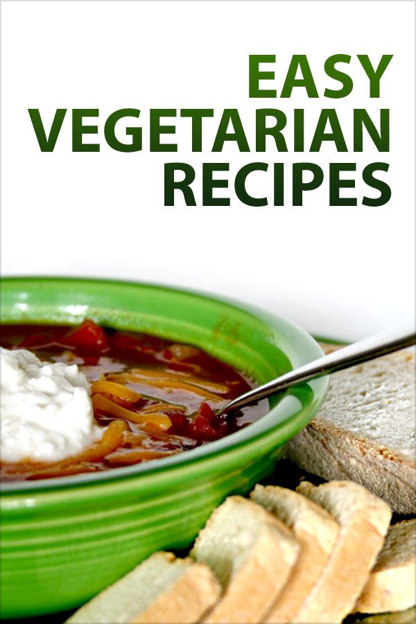 Collection Cover Image: Easy Vegetarian Recipes