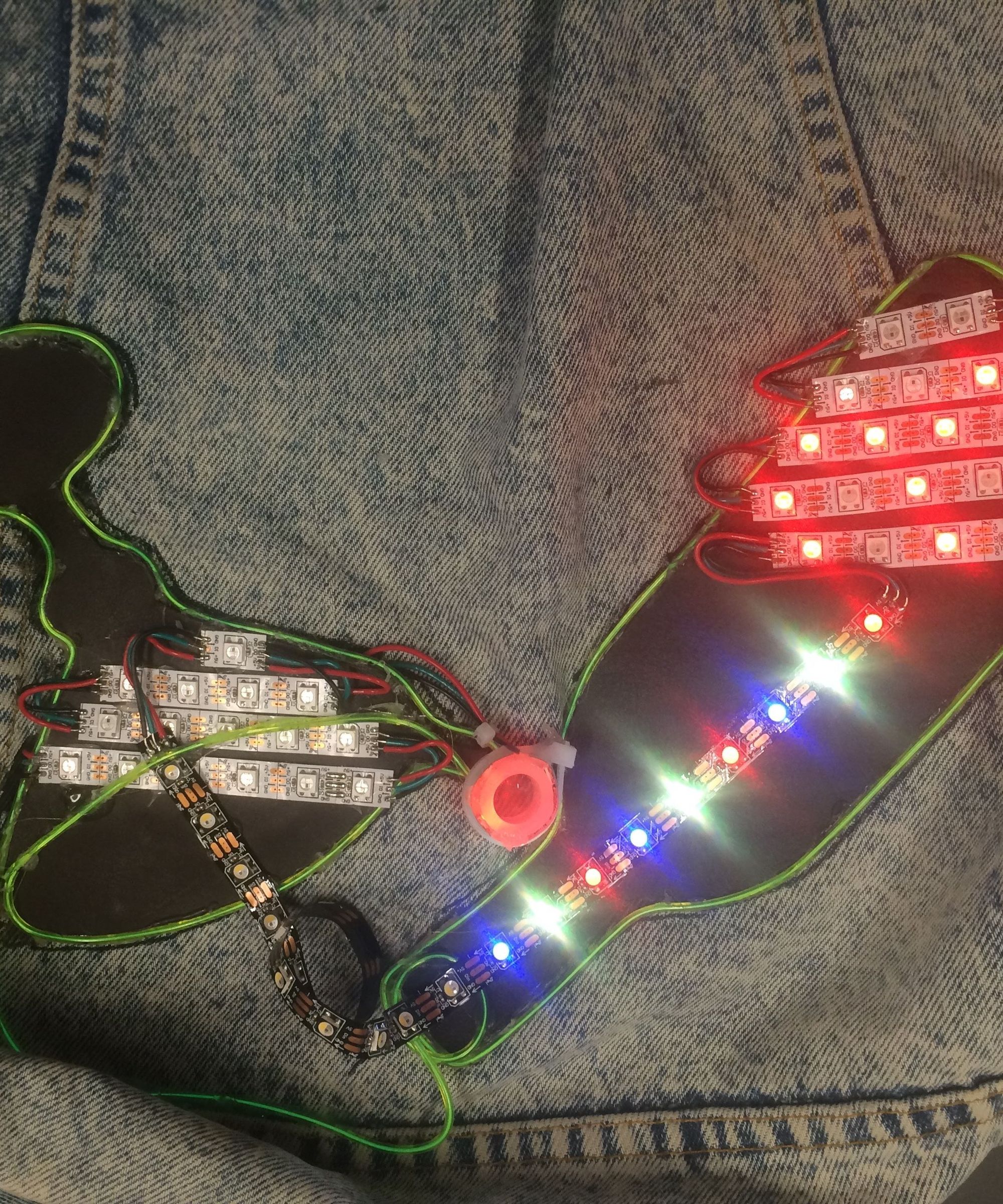 Jeans Jacket Electrified Bar Sign