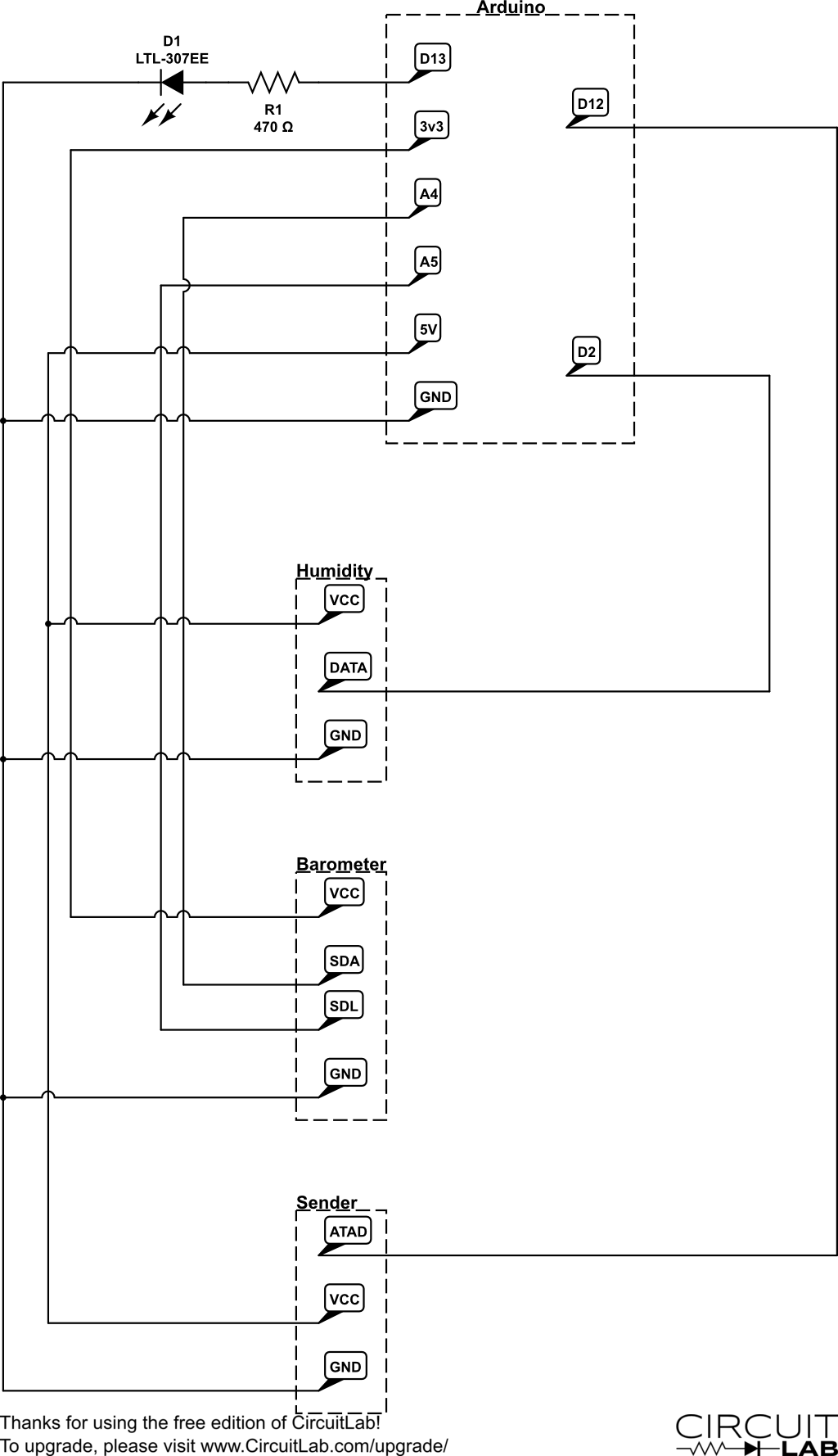 Electrical Diagram Transmitter