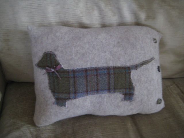Wooly Jumper  to  Cushion