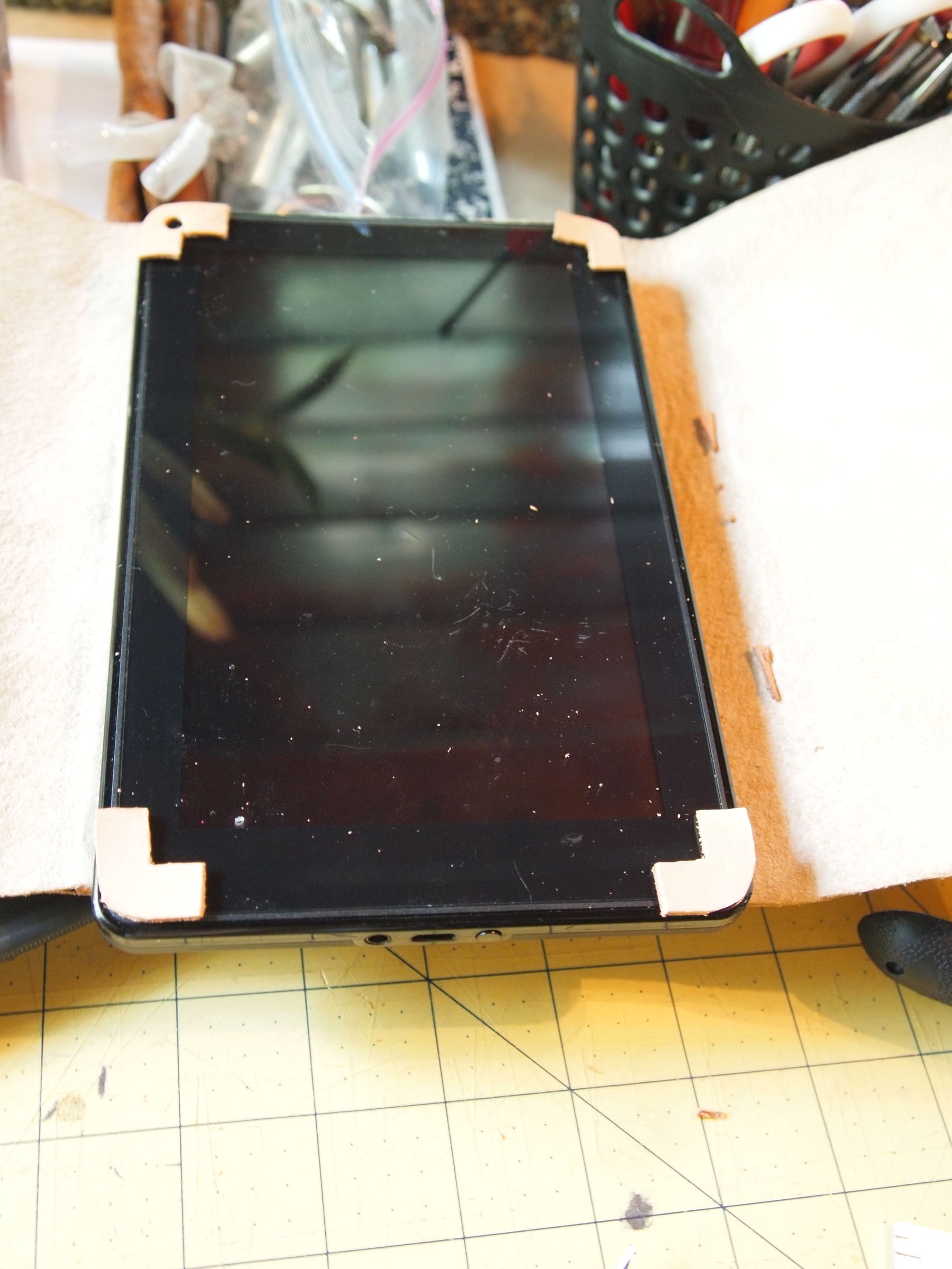 DIY Leather Tablet Case 8 Steps (with Pictures) Instructables