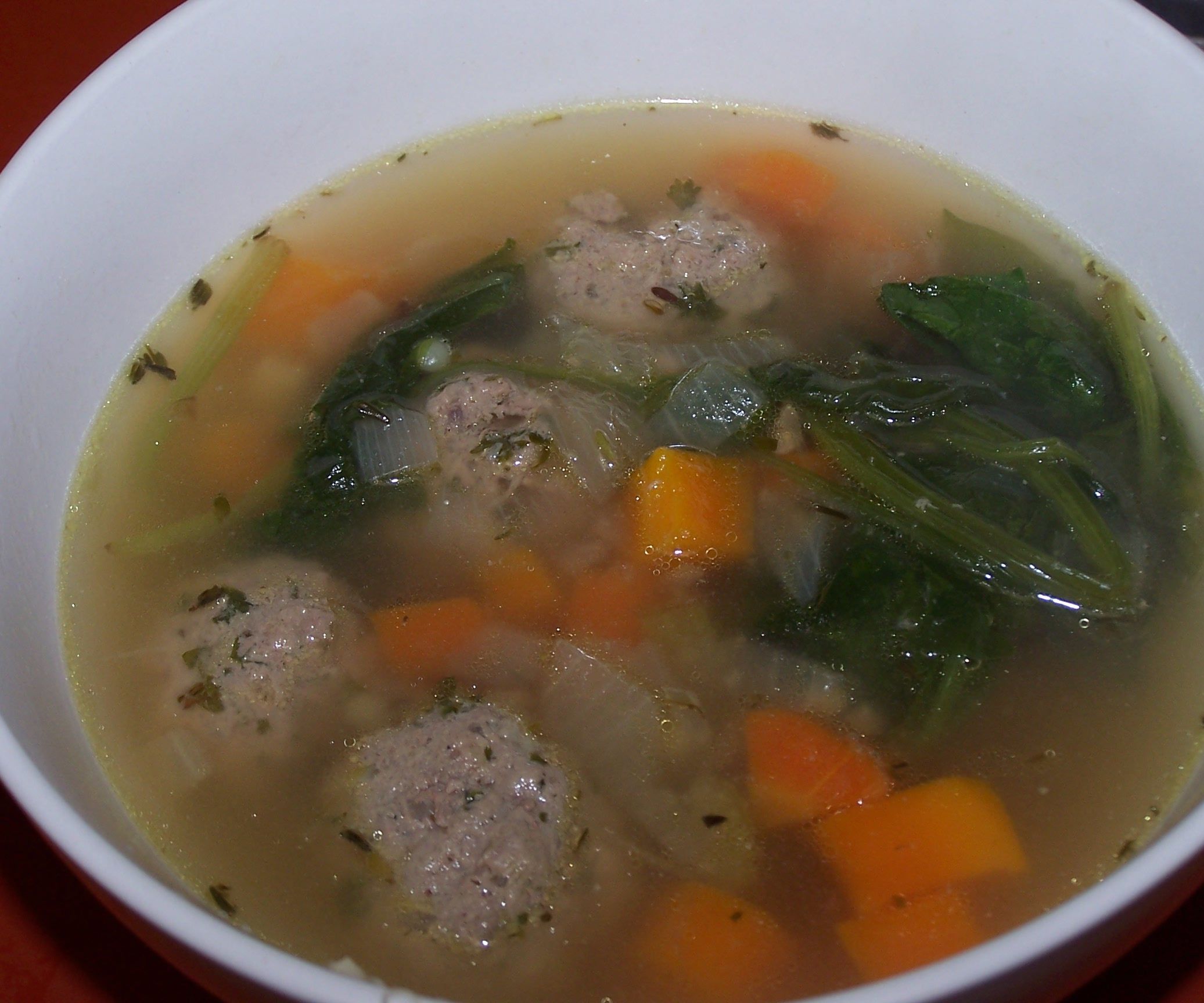 Turkey Ball Soup