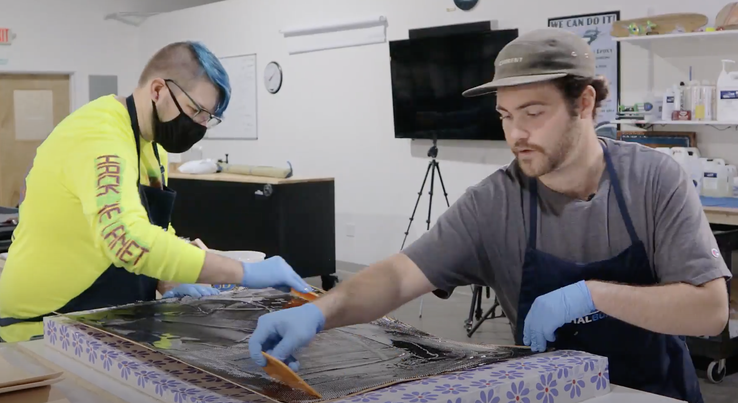 DIY Composite Layup and Vacuum Bagging Making a Carbon Fiber RipSurf for Braille Skateboarding