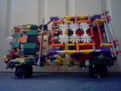 Knex Car With Large Trunk Space (Updated).