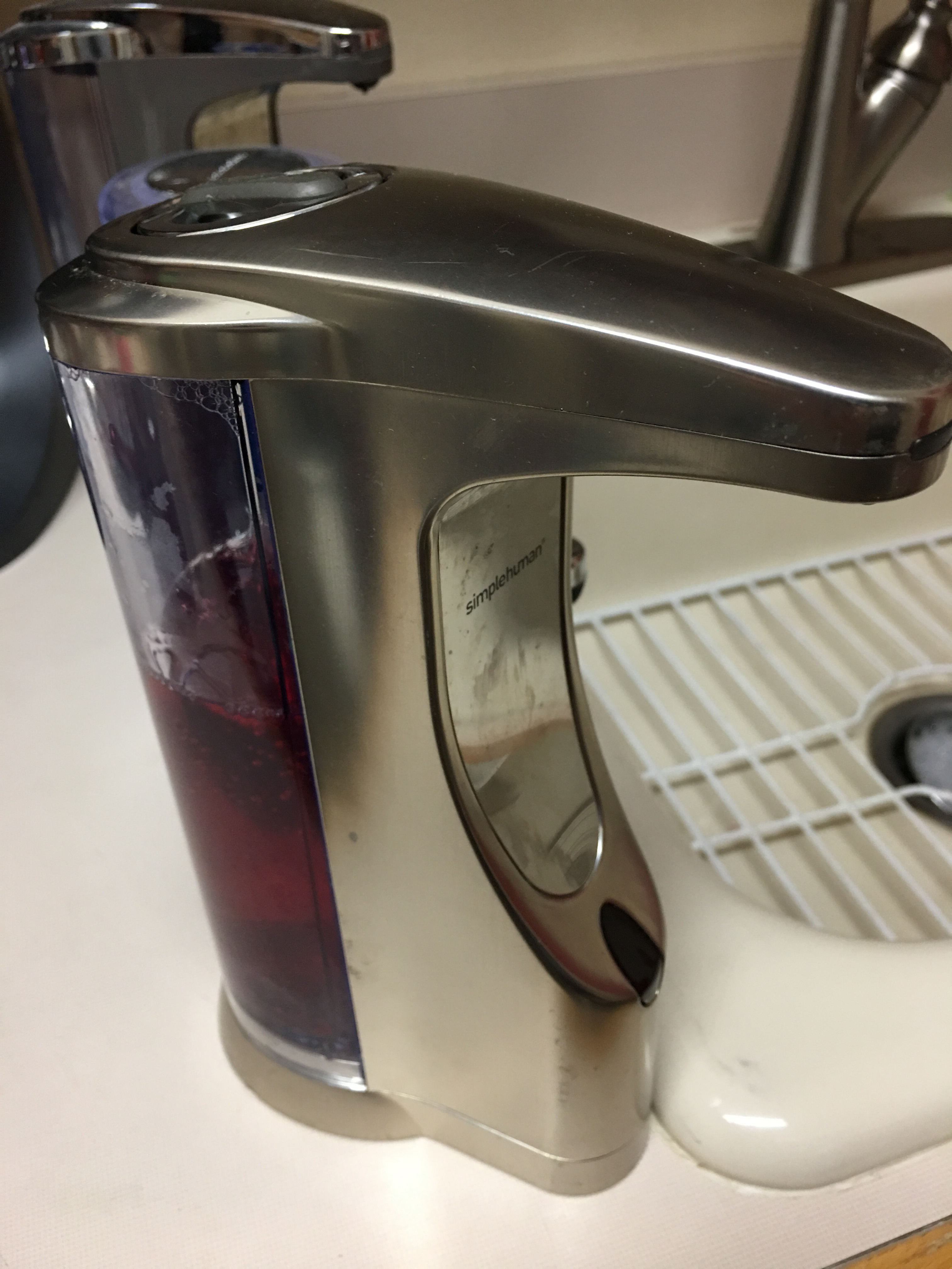 Unclogging a SimpleHuman Soap Dispenser 8 Steps (with Pictures