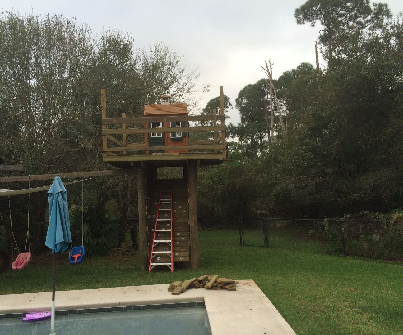 Climbing Wall Treehouse 7 Steps (with Pictures) Instructables