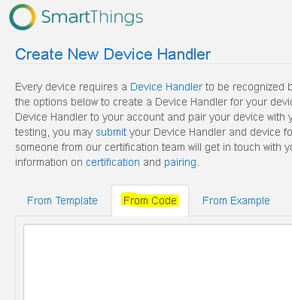 My Device Handlers