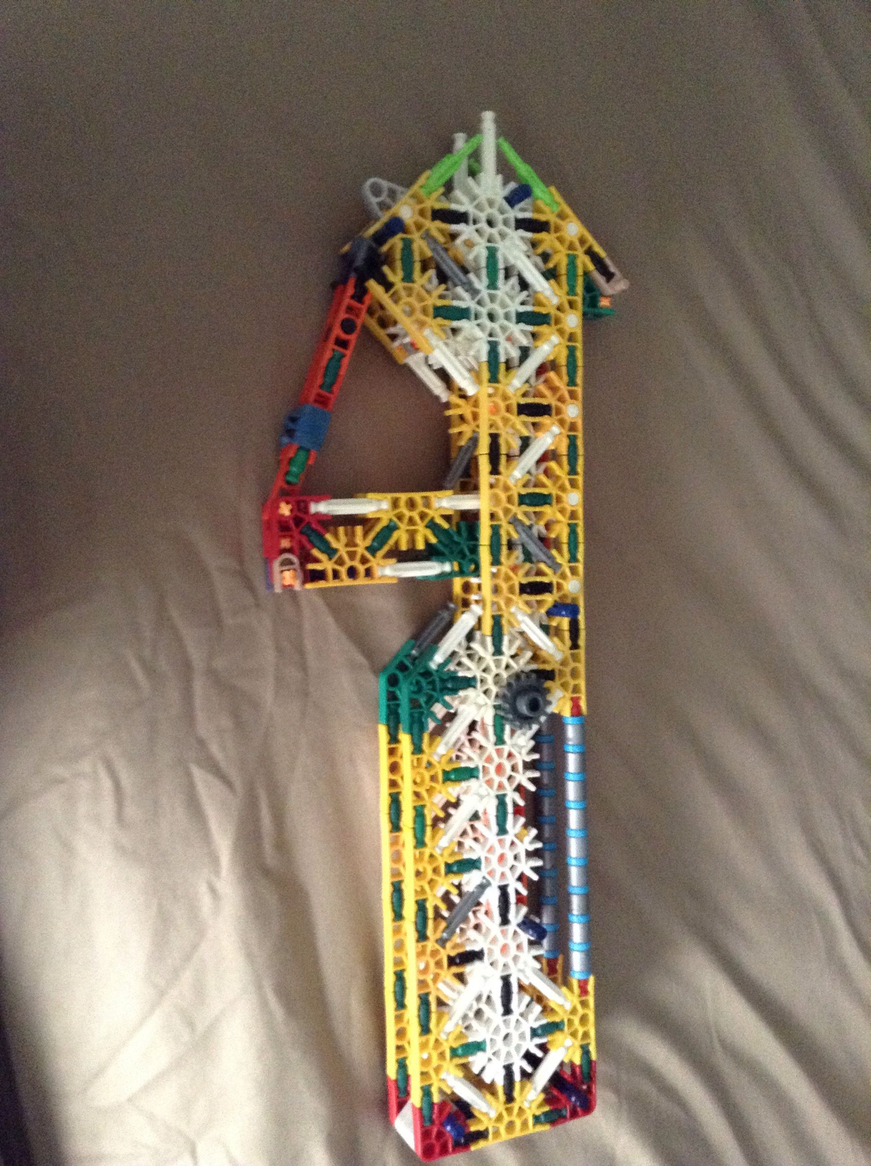 The Predator a Knex Assault Rifle