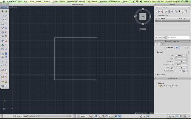 How to Use the Polygon Command in AutoCAD, Student Edition