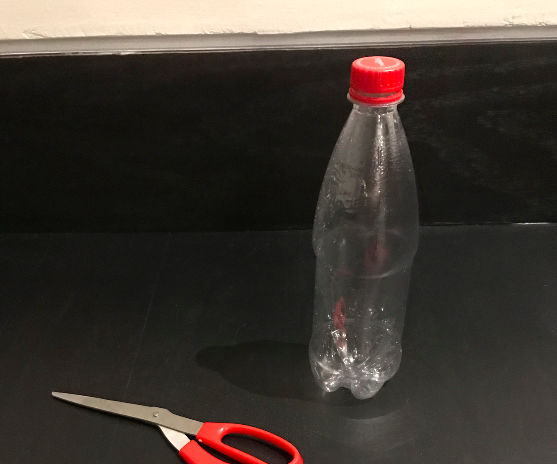 Plastic Container Out of Plastic Bottles.