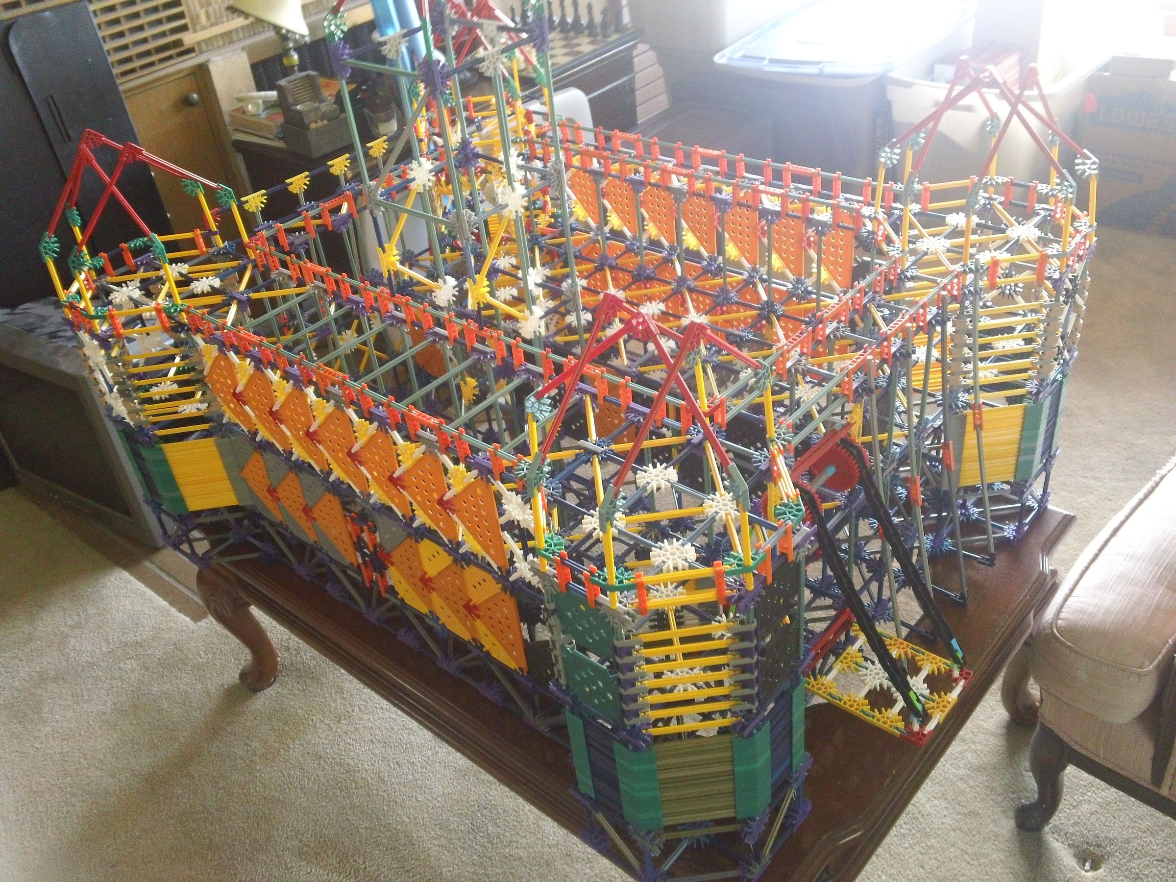 Knex Castle 5 Steps Instructables