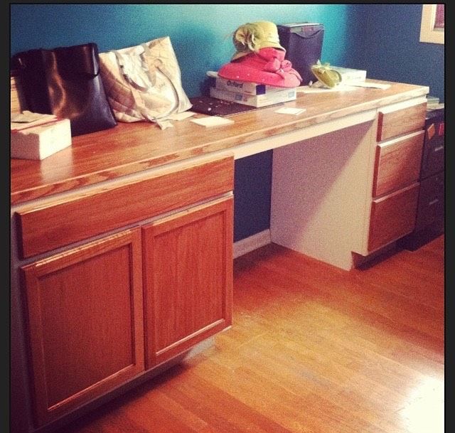 Kitchen Cabinet Desk