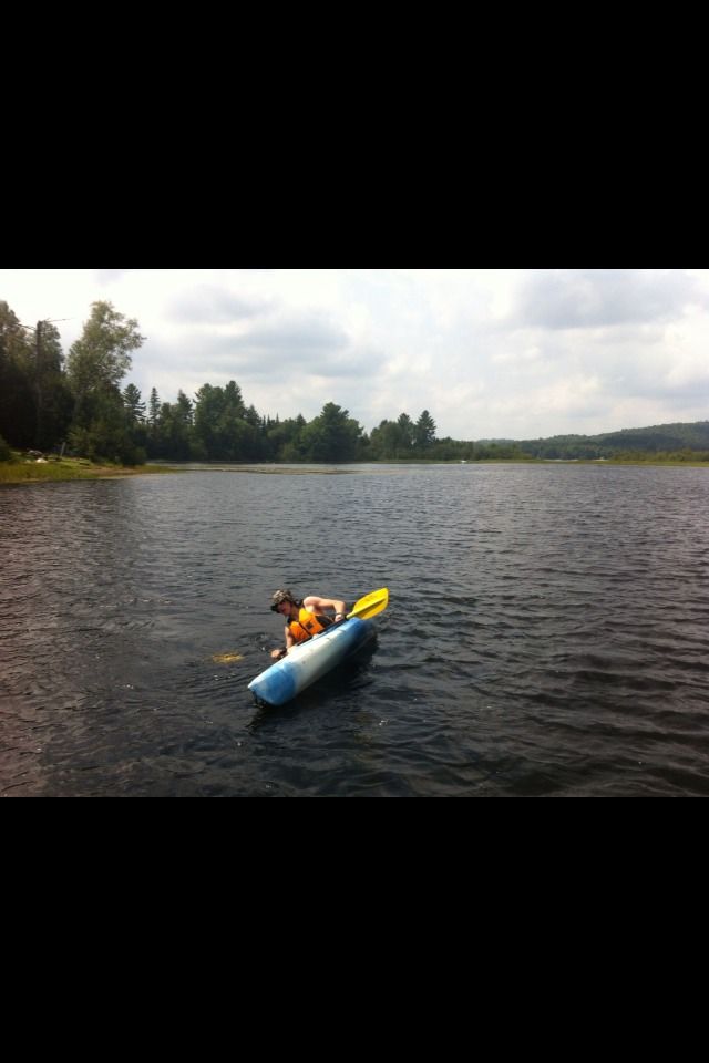 Re-Entering a Kayak After Flipping