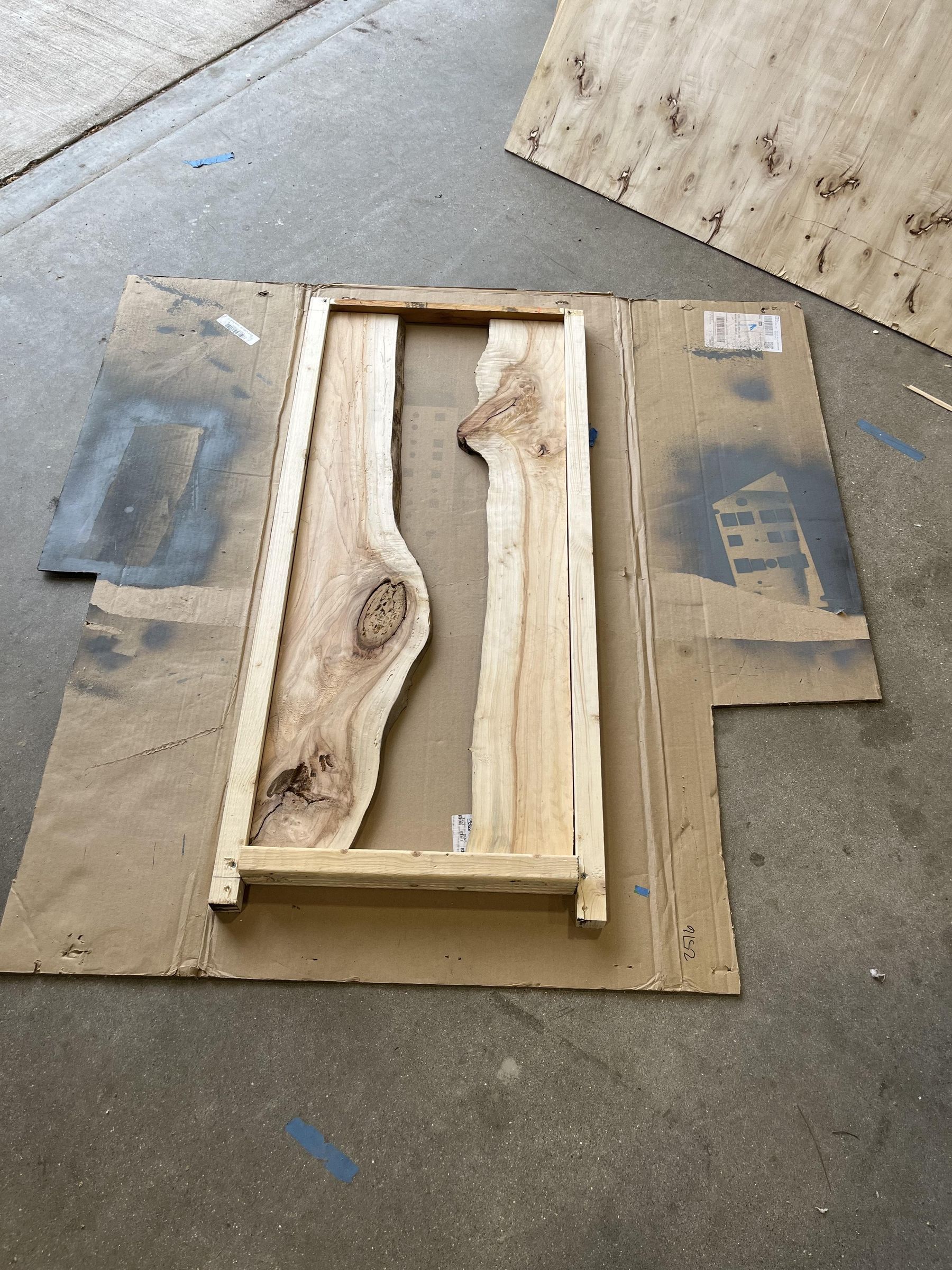 How to Make a Resin Table (River Table Style) : 9 Steps (with Pictures ...