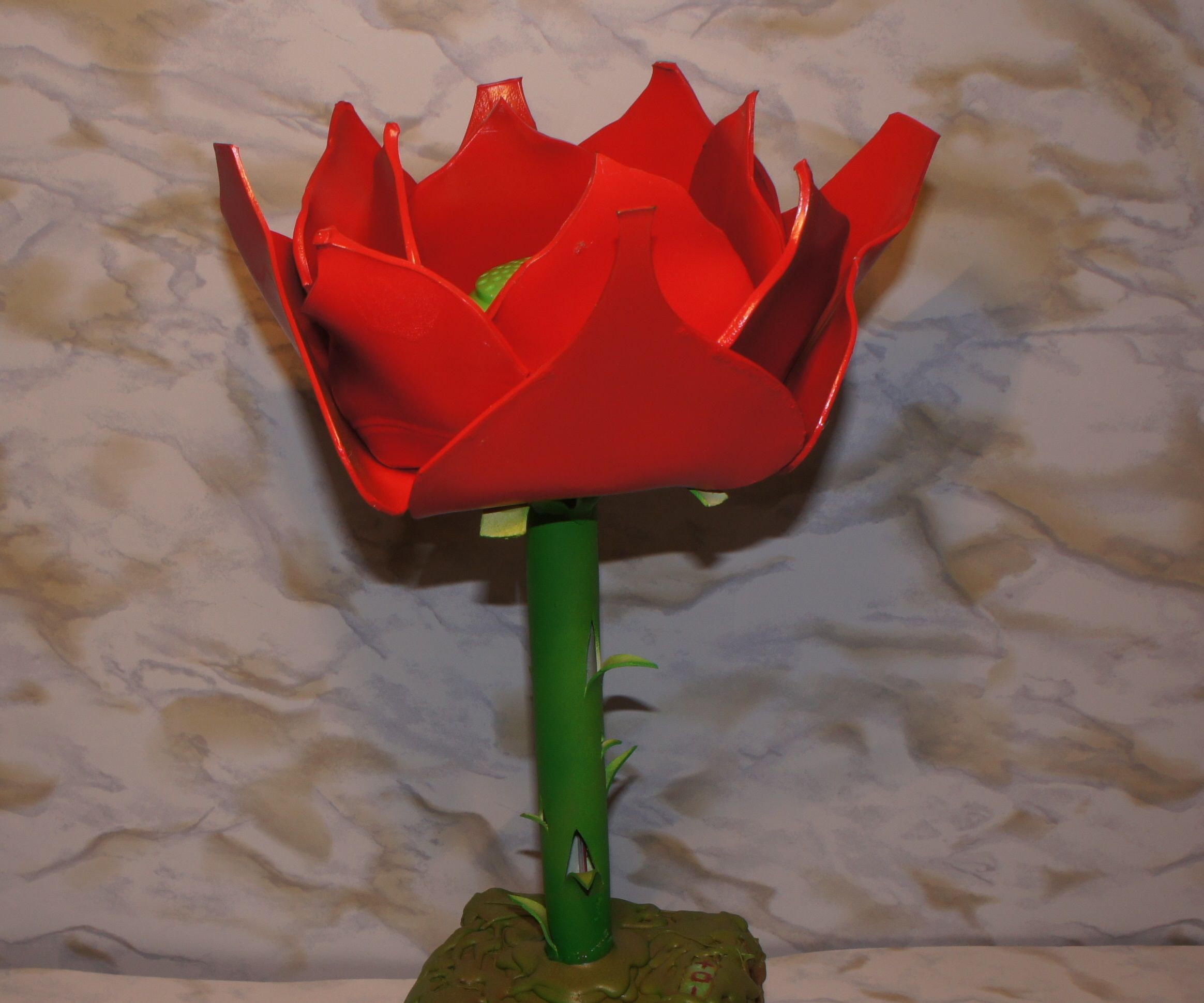 Vinyl Record Bluetooth Speaker Base Rose