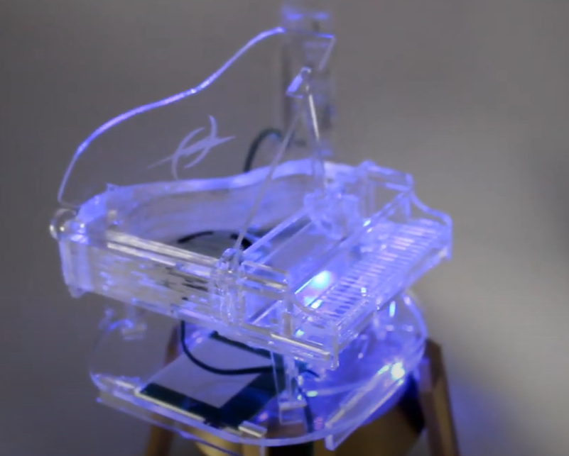 How to Laser Cut an Acrylic Piano Model?