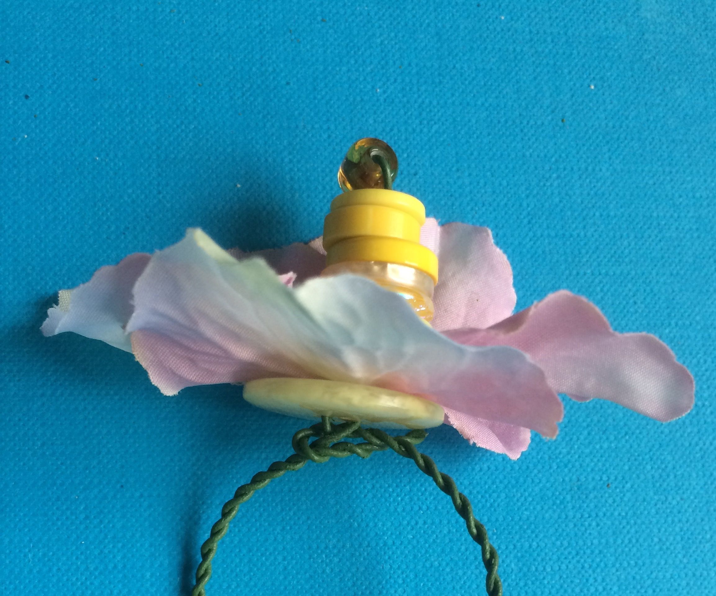 Button Flower 10min DIY