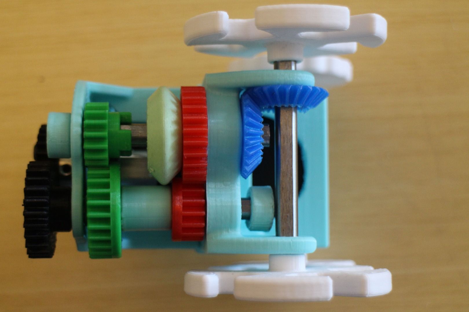 GearBot a Dual Speed, Gear Driven Bot 23 Steps (with Pictures