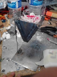 Melting Wax Into a Mold