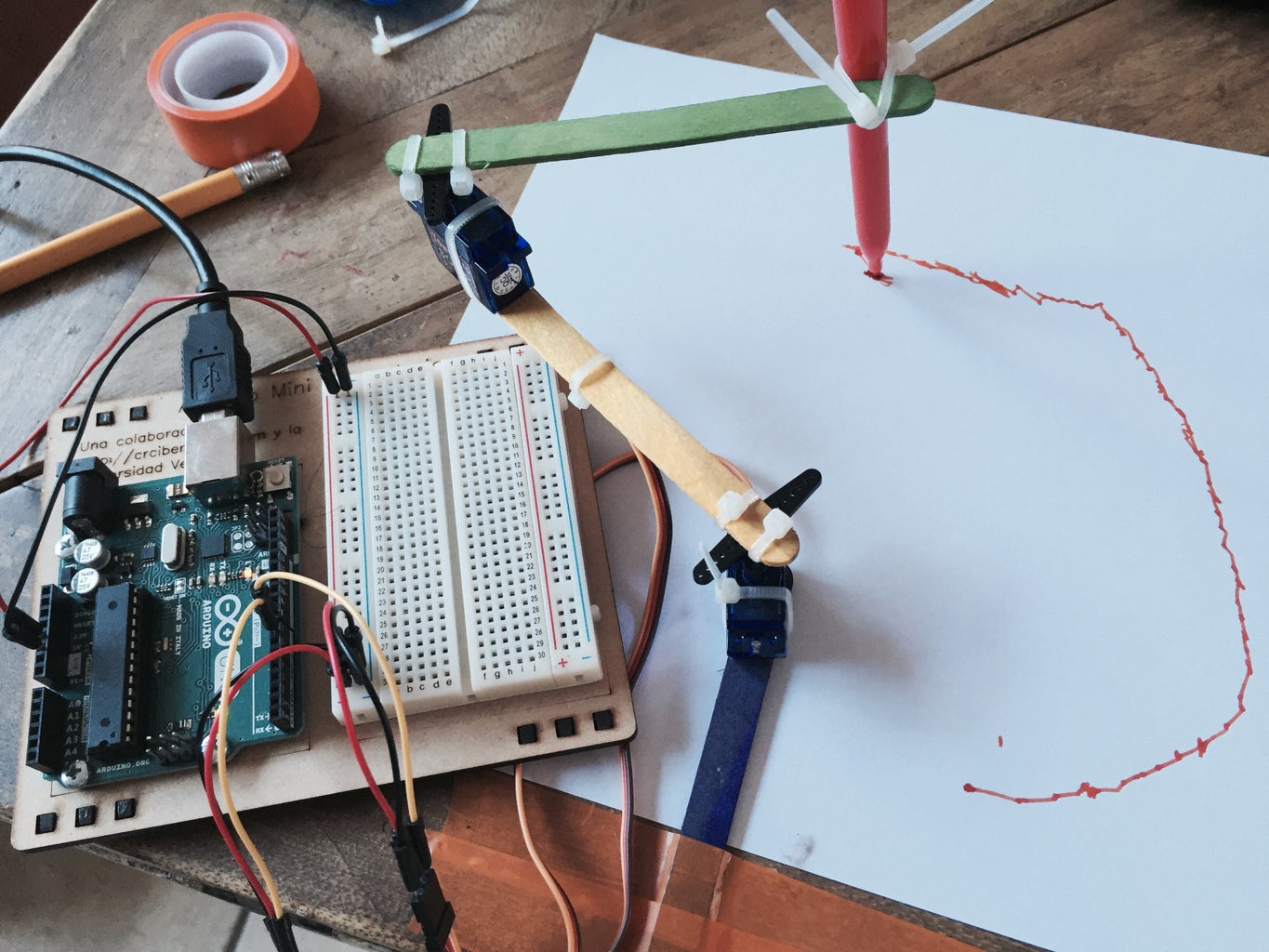 Simple Arduino XY Plotter