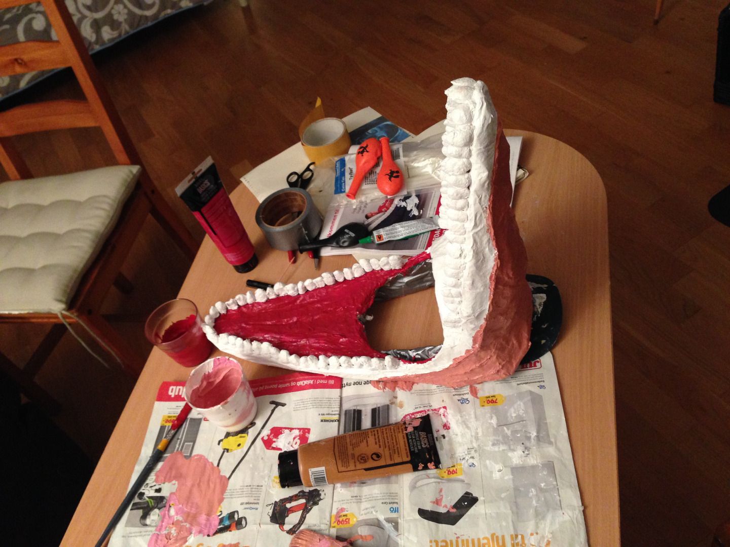 Beetlejuice,The Maitlands, Paper Mache 7 Steps (with Pictures