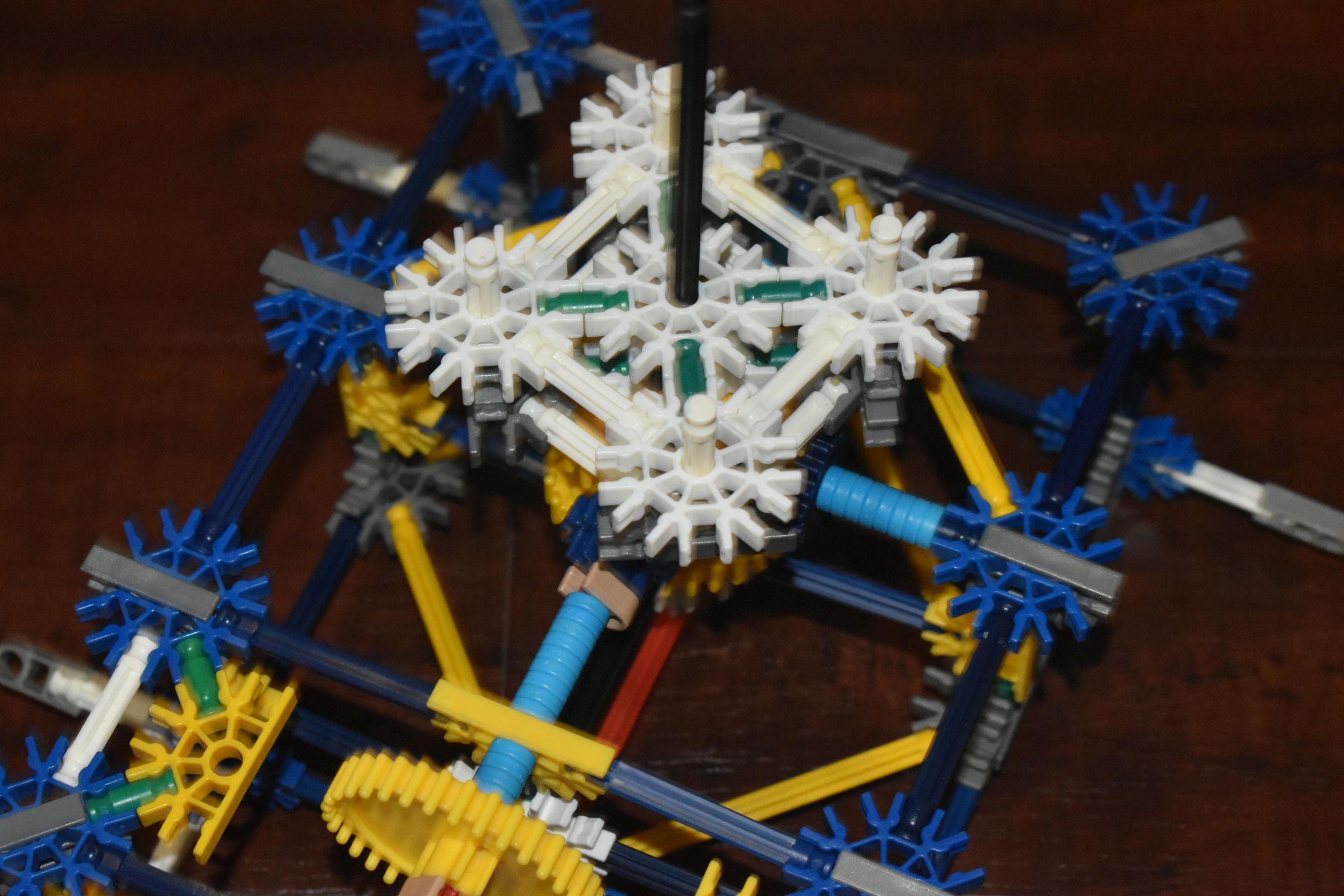 K'nex Octopus Fair / Carnival Ride Knex W/ Set Up & Disassembly Process ...