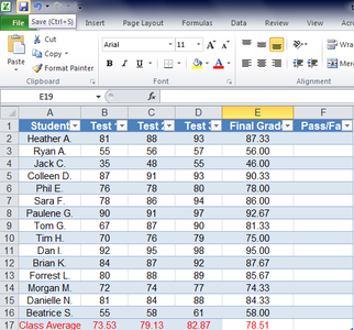 At This Point Your Table Should Match the Picture Below: