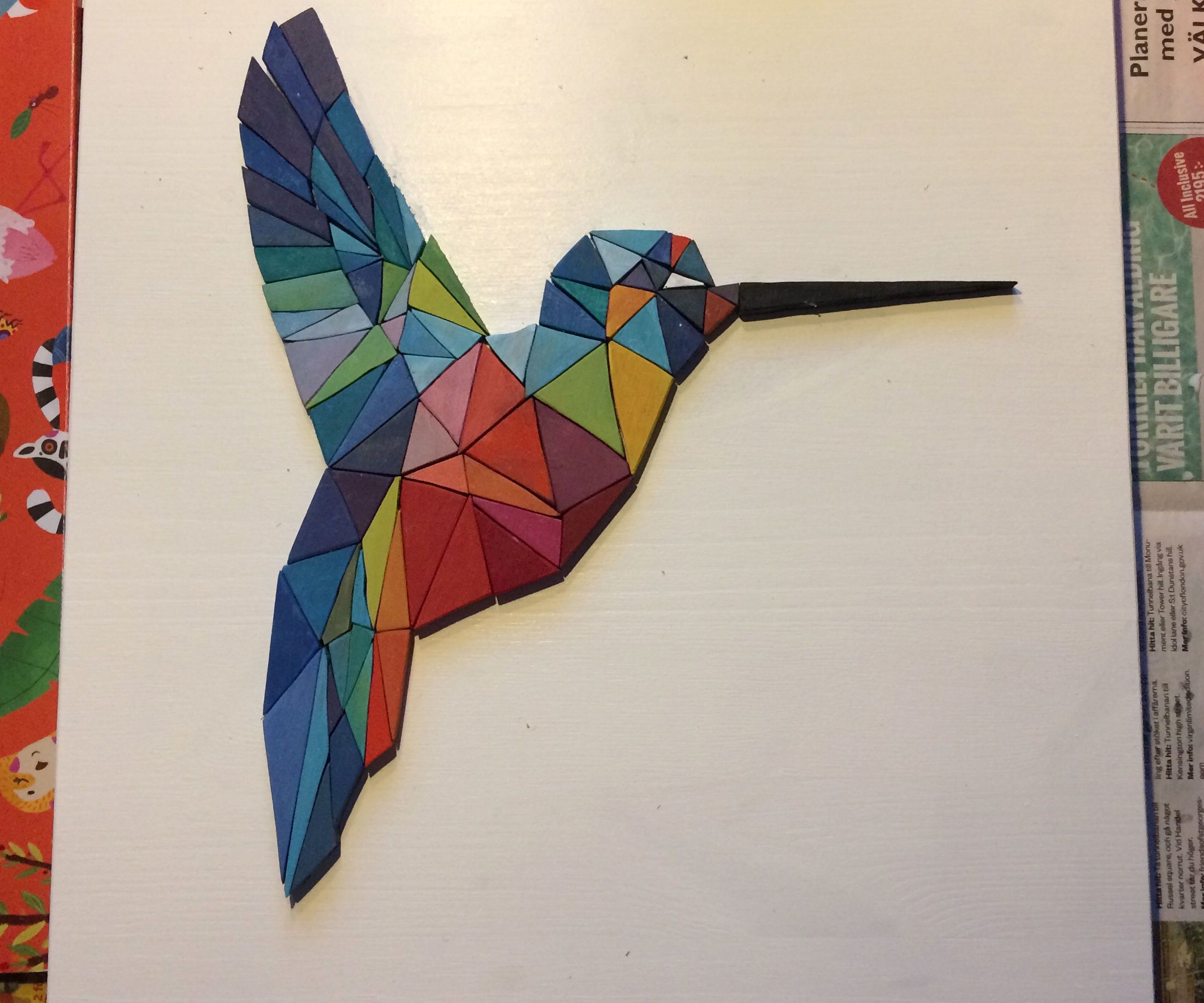 Low Poly Wooden Wall Art